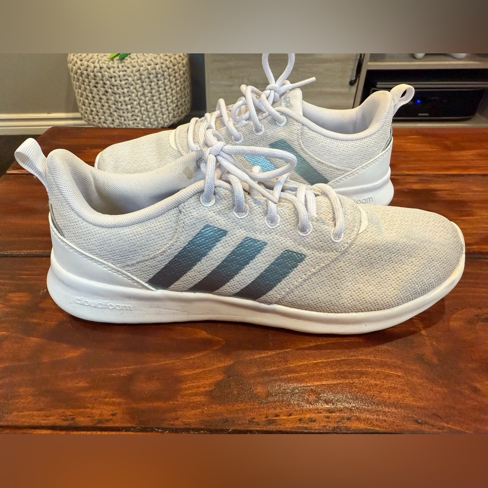 Adidas cloudfoam comfort sneakers.